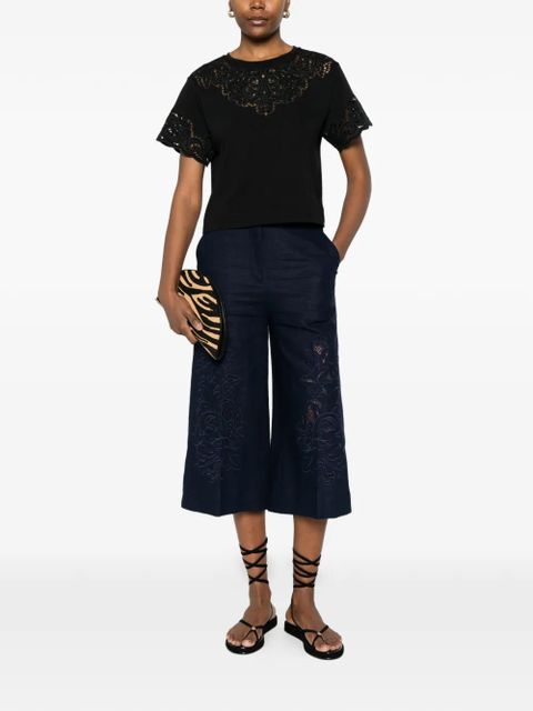 TWINSET lace T-shirt - Black - zdjęcie produktu nr 2