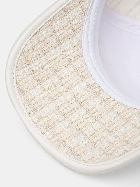 Guess czapka z daszkiem ELSA kolor beżowy wzorzysta W5RZ04 WGW82