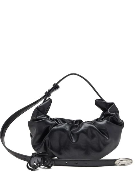 Diesel small Grab-D scrunched shoulder bag - Black - zdjęcie produktu nr 1