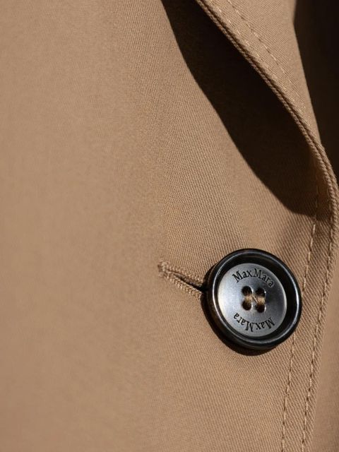 Max Mara double-breasted cape coat - Neutrals