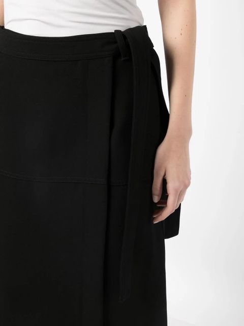 3.1 Phillip Lim heavy candy wrap midi skirt - Black