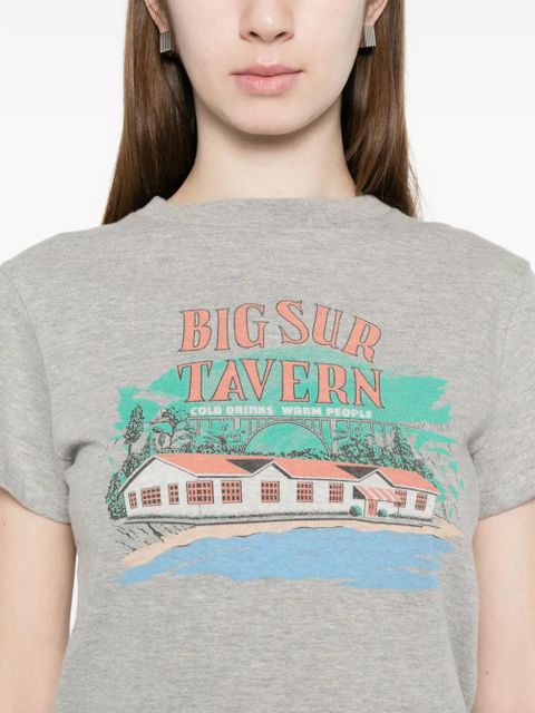 RE/DONE graphic T-shirt - Grey