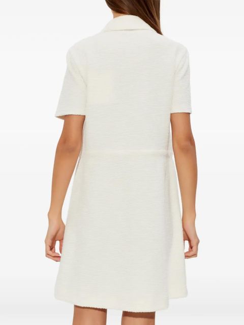 Moncler Bouclé mini dress - Neutrals