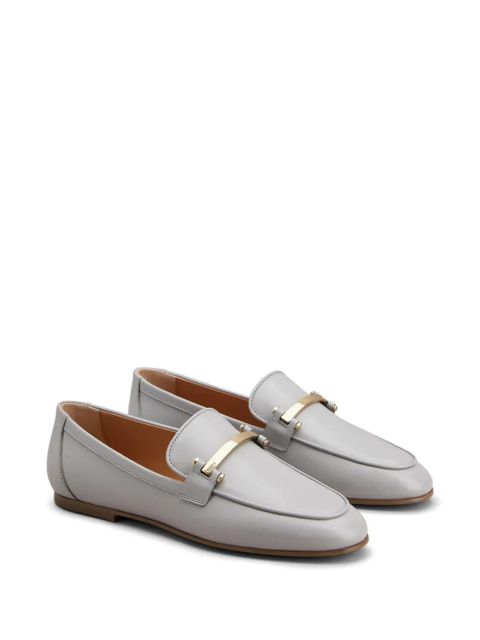Tod's leather loafers - Grey - zdjęcie produktu nr 2