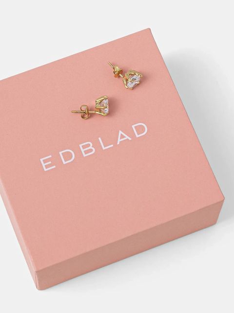 EDBLAD kolczyki pozłacane Crown 126872