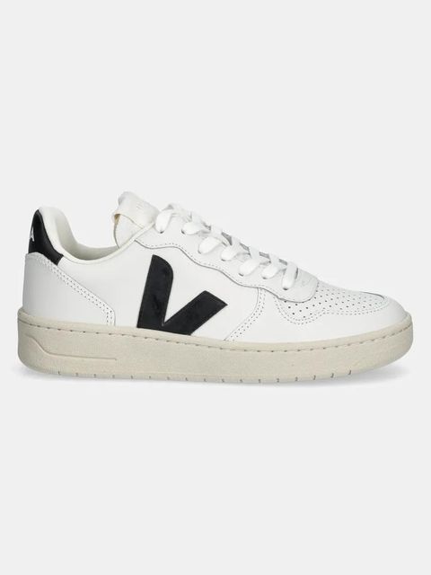 Veja buty VI0220738A V-10 LEATHER damskie kolor biały VI0220738A - zdjęcie produktu nr 2