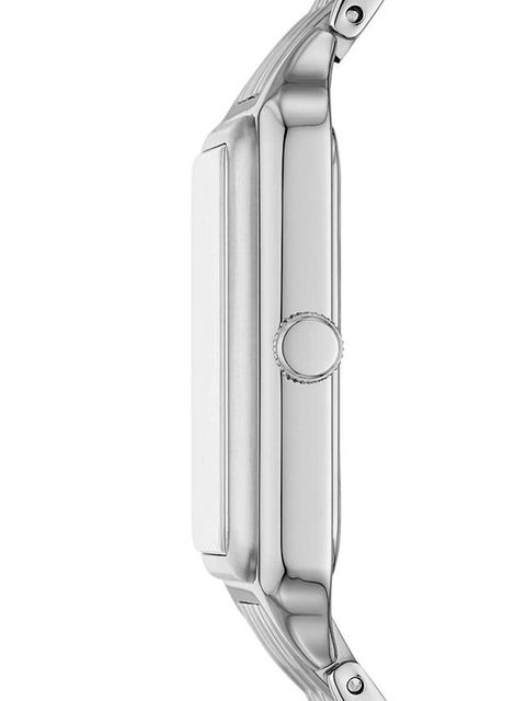 Fossil zegarek damski kolor srebrny