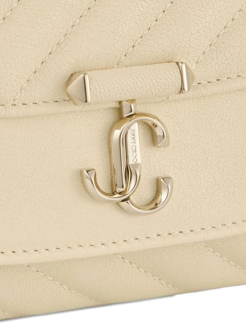 Jimmy Choo Curve S quilted crossbody bag - Neutrals