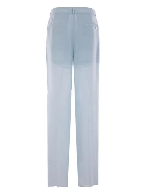 Blumarine semi-sheer trousers - Blue - zdjęcie produktu nr 2