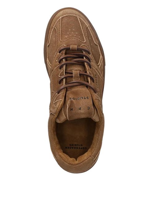 Copenhagen panelled sneakers - Brown