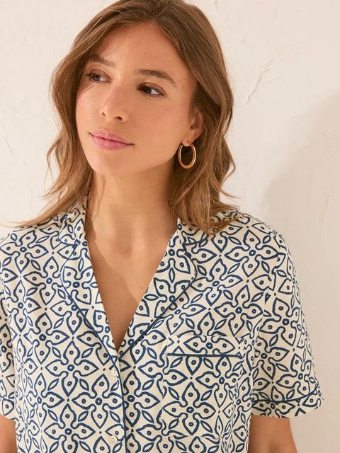 women'secret piżama damska kolor granatowy 4852092