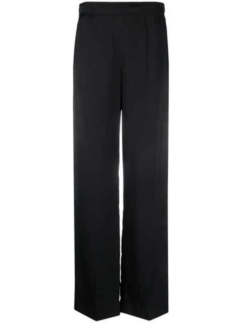 Jil Sander high-waisted straight-leg trousers - Blue - zdjęcie produktu nr 1