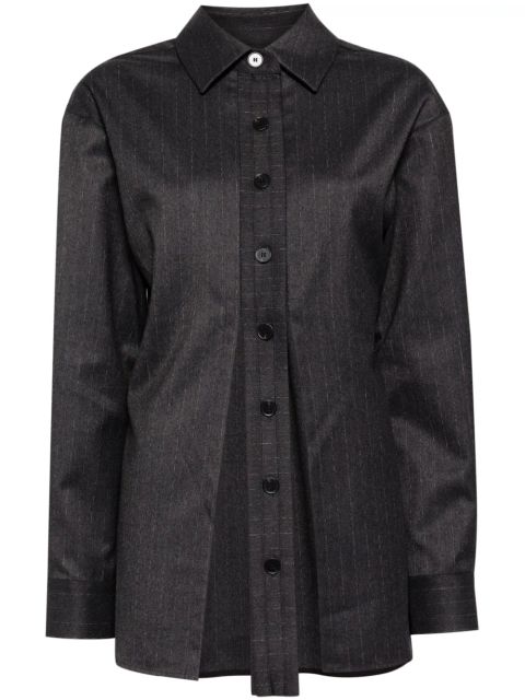 Christopher Esber tailored floating shirt - Grey