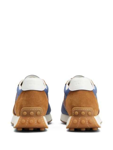 Tod's lace-up panelled sneakers - Blue