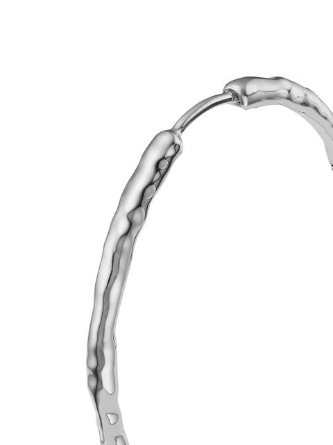 Monica Vinader Siren Muse hoop earrings - Silver
