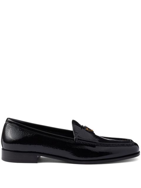 Prada patent-leather loafers - Black - zdjęcie produktu nr 1