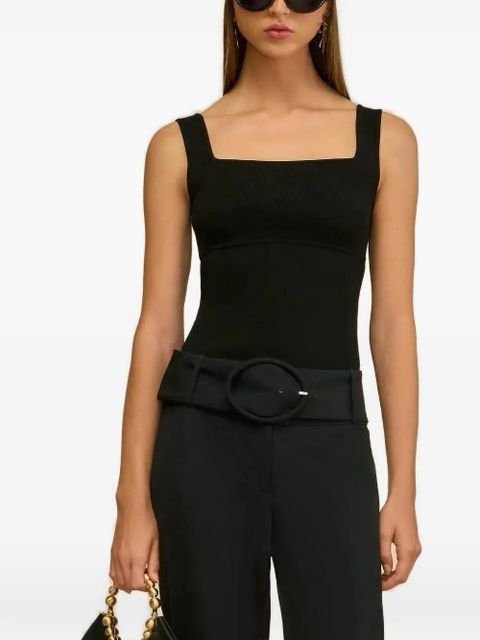 Cult Gaia Levi square neck top - Black - zdjęcie produktu nr 1