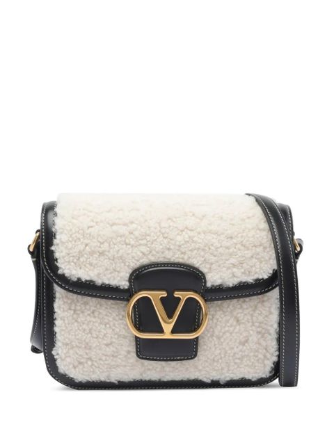 Valentino Garavani 9 to 5 leather shoulder bag - White - zdjęcie produktu nr 1