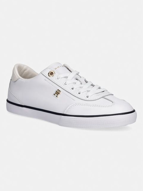 Tommy Hilfiger TH CHIC LOW PROFILE VULC tenisówki damskie skórzane - zdjęcie produktu nr 2