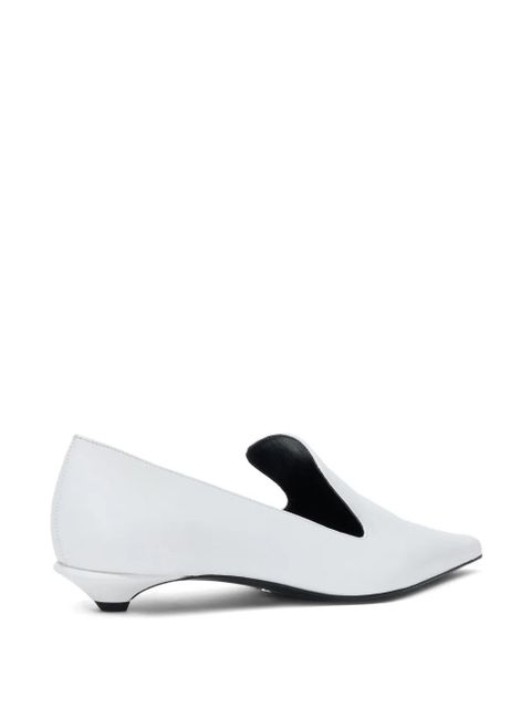 Proenza Schouler 20mm point-toe leather pumps - White