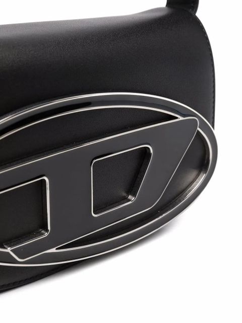 Diesel 1DR leather shoulder bag - Black