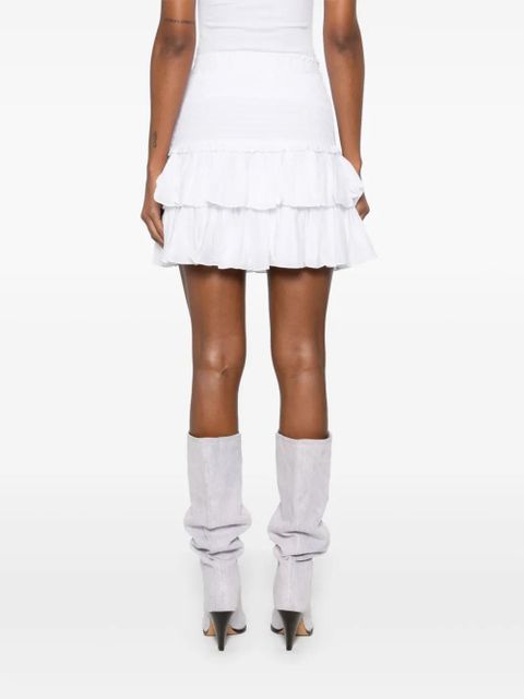 MARANT ÉTOILE Naomi mini skirt - White