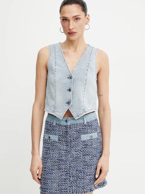 Morgan kamizelka jeansowa CFLA - zdjęcie produktu nr 2