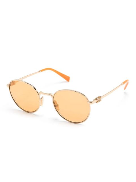 Miu Miu Eyewear Regard sunglasses - Gold - zdjęcie produktu nr 2