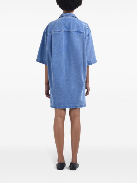 Marni denim mini dress - Blue