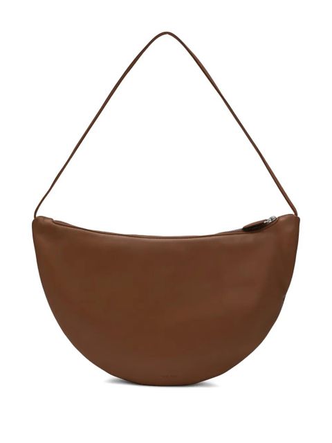 The Row small Izzy zip shoulder bag - Brown - zdjęcie produktu nr 2