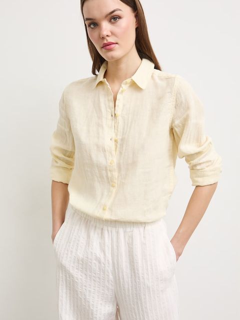 Medicine koszula damska lniana - zdjęcie produktu nr 1