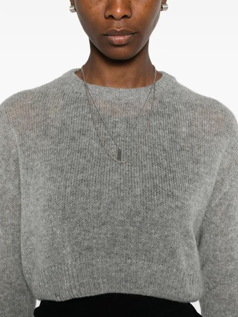 Balenciaga cropped sweater - Grey