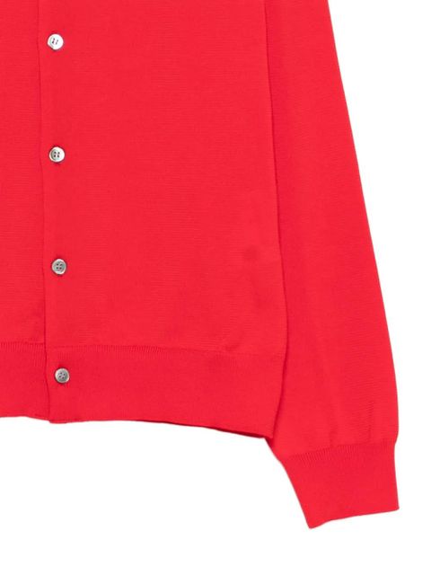 Comme Des Garçons buttoned cardigan - Red