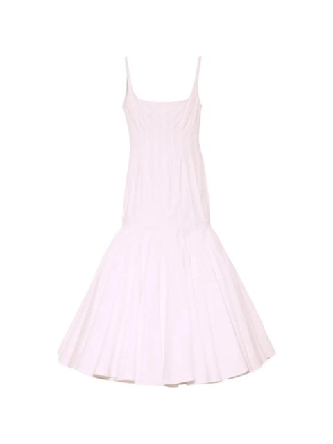 Jacquemus Agave flared midi dress - Pink - zdjęcie produktu nr 1