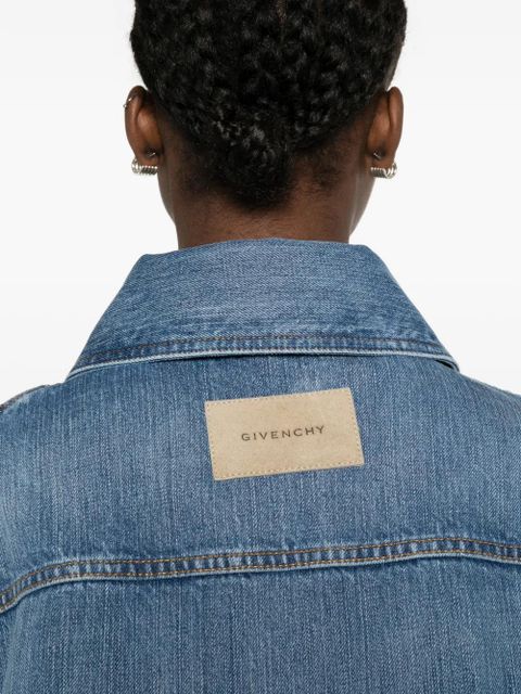 Givenchy button denim jacket - Blue