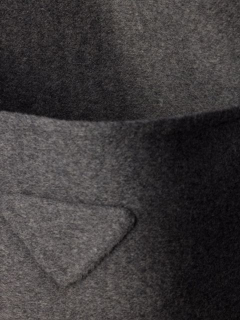 Prada hooded wool scarf - Grey - zdjęcie produktu nr 2