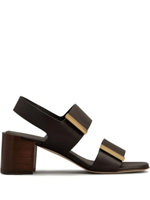 Tod's 55mm leather sandals - Brown - zdjęcie produktu nr 1