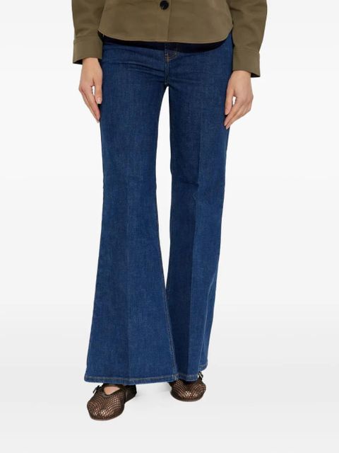 Self-Portrait flared jeans - Blue