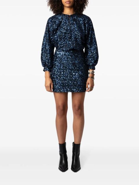 Zadig&Voltaire Rui dress - Blue - zdjęcie produktu nr 2