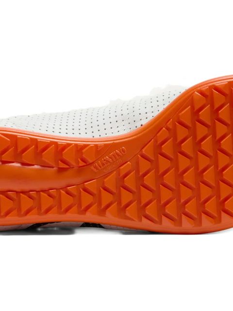 Valentino Garavani Chromathon perforated sneakers - White