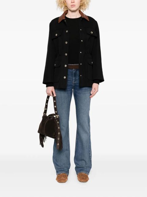 Maje ribbed long-sleeve t-shirt - Black - zdjęcie produktu nr 2