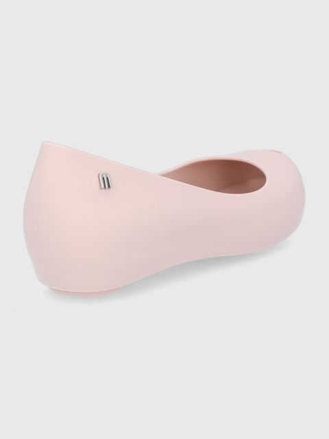 Melissa baleriny ULTRAGIRL BASIC kolor różowy na płaskim obcasie