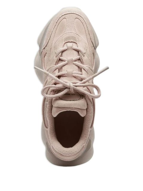 Axel Arigato suede panelled lace-up sneakers - Pink