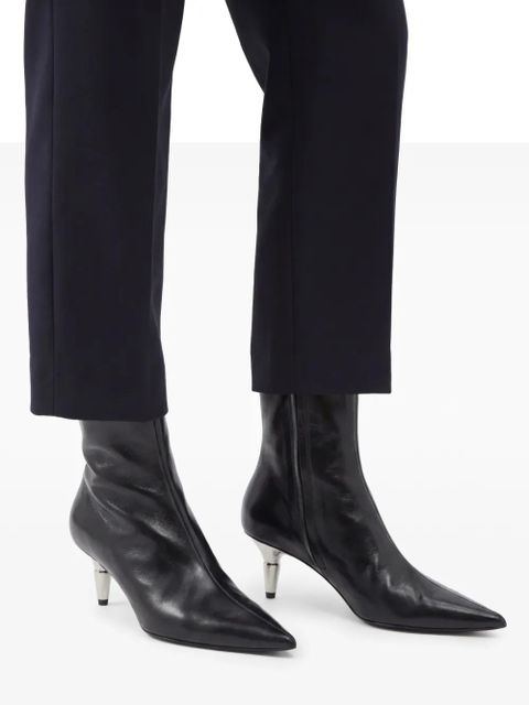 Proenza Schouler Spike pointed-toe ankle boots - Black