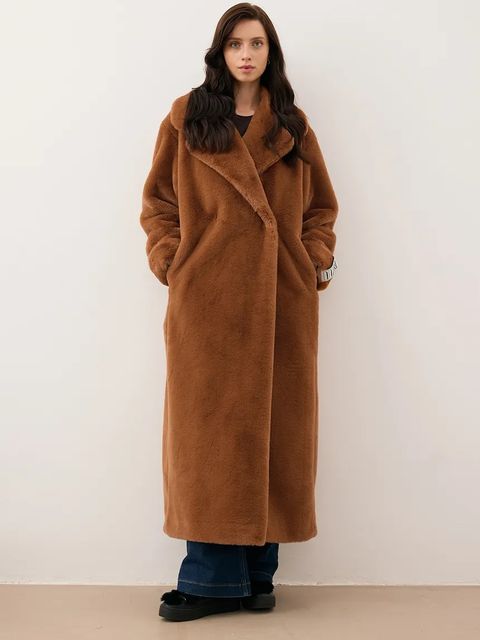 Bizuu płaszcz DOLOMITES kolor brązowy DOLOMITES POMARAŃCZOWY