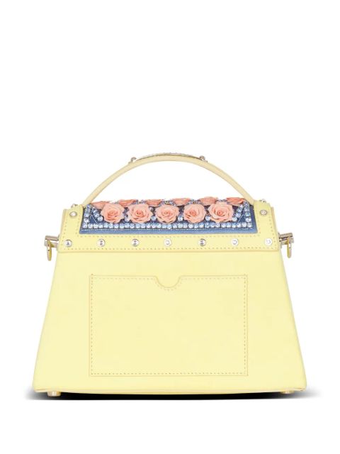 Balmain B-Buzz Dynasty embellished handbag - Yellow