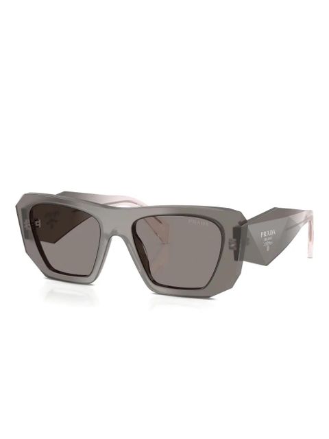 Prada Eyewear Symbole geometric-frame sunglasses - Grey