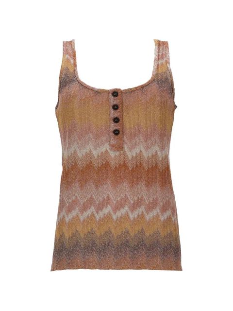 Missoni Henley top - Gold - zdjęcie produktu nr 1