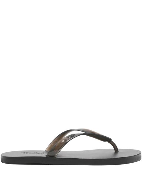 Ancient Greek Sandals Saionara jelly flip-flops - Black - zdjęcie produktu nr 1