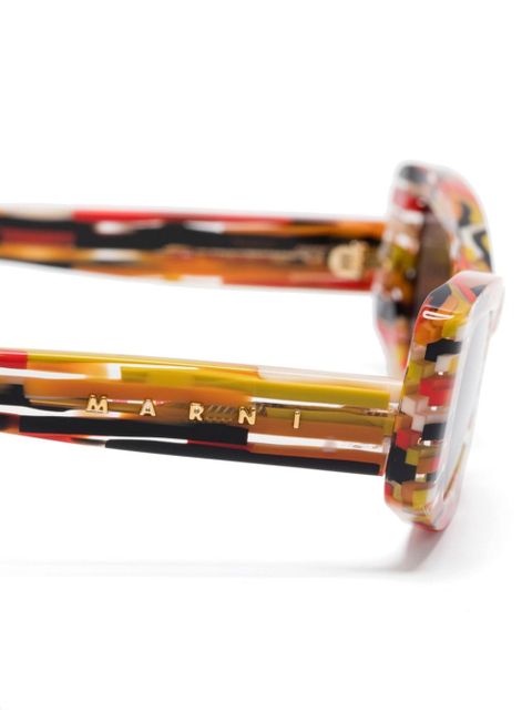 Marni Eyewear Nyama sunglasses - Yellow